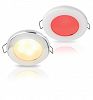 Warm White/Red EuroLED 75 Dual Colour LED Down Lights with Spring Clip