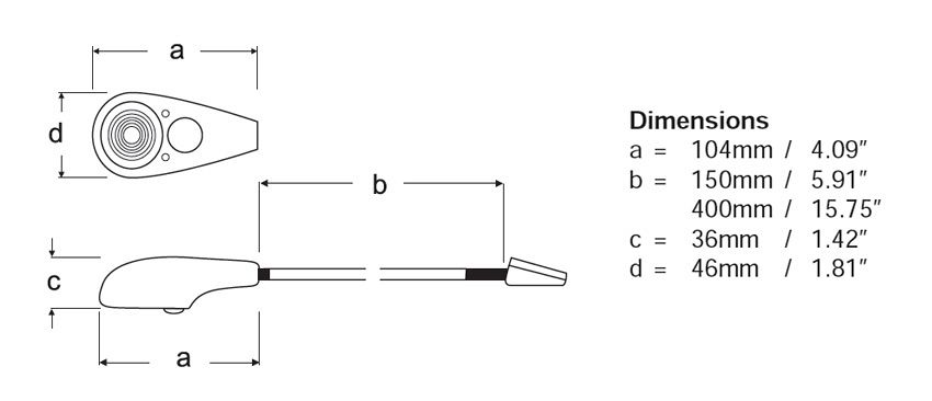 LED Chart Table Line Drawing