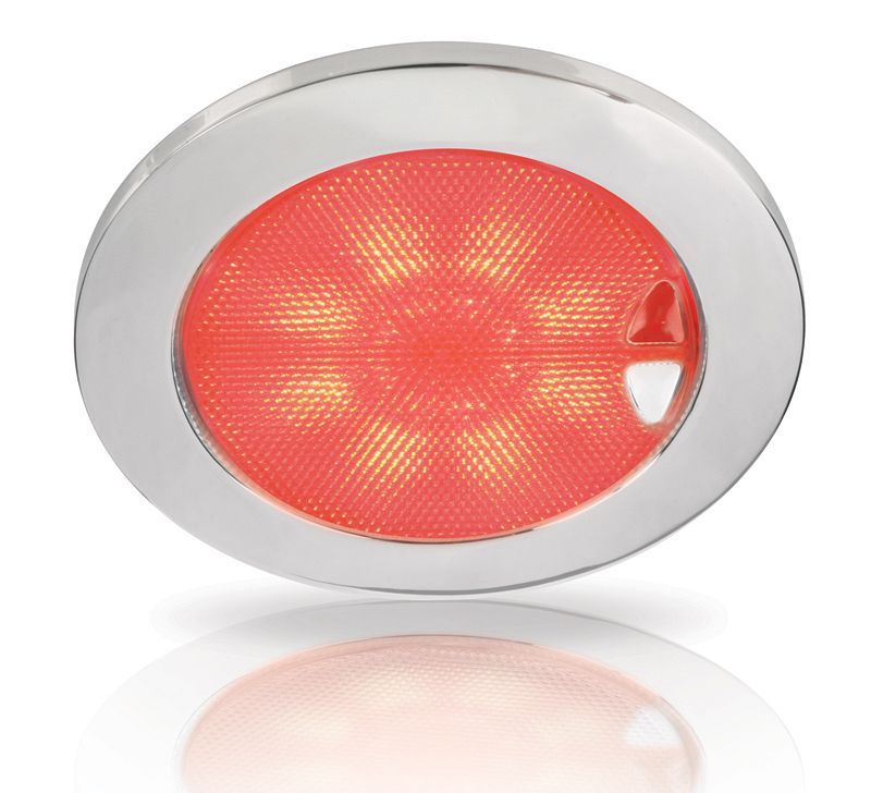 HELLA EUROLED 150 SURFACE MOUNT TOUCH LAMP RED WARM 
