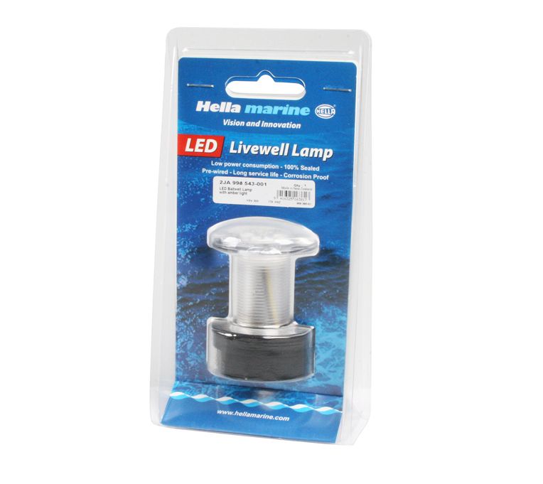 10 x LED LIVEWELL BAIT TANK LIGHTS /COURTESY LAMP-BOAT/CARAVAN 