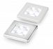 Quadratische LED Akzentleuchte weiß mit erhöhter Lichtleistung-copy