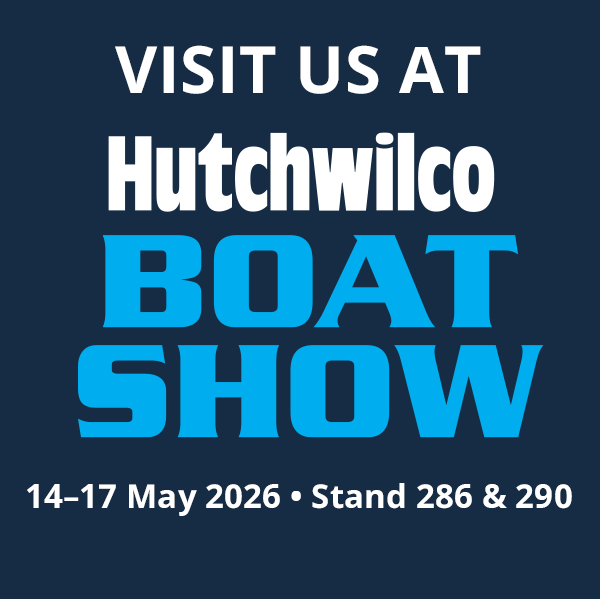 Visit us at Hutchwilco Boat Show. 14-17 May 2026. Stand 286 & 290.