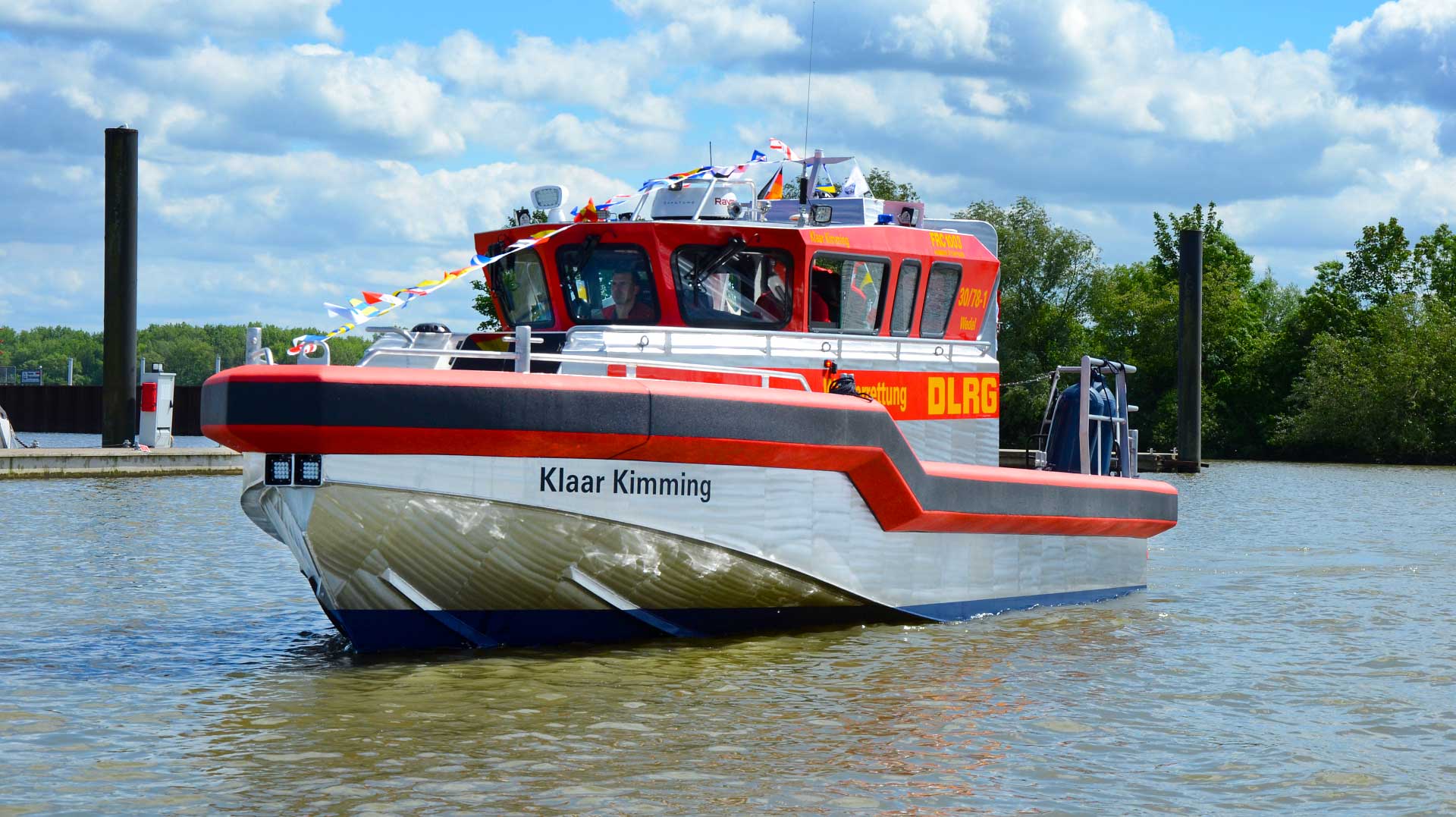 Hella marine supports DLRG Wedel Rescue Vessel